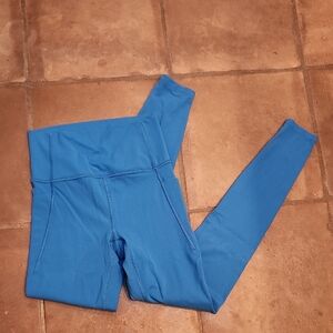 All In Motion, bright blue leggings, size xs